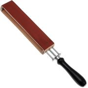 Herold Solingen HS56RI double-sided adjustable leather strop (red)