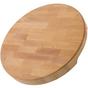 Imagen para Il Cucinino tabla de cortar redonda de madera de haya de grano fino, 35 cm