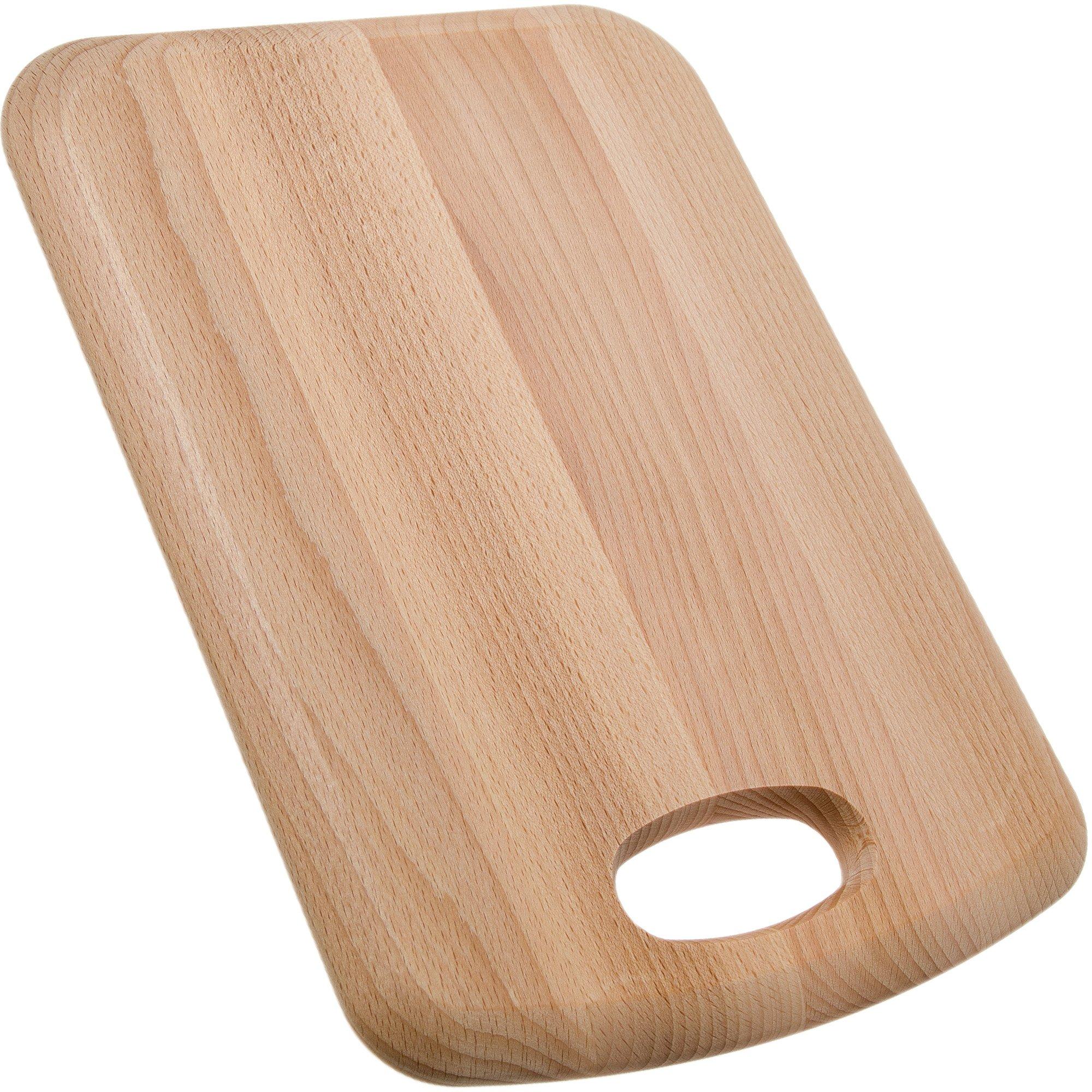 Il Cucinino cutting board with handle, beech wood 34x24 cm