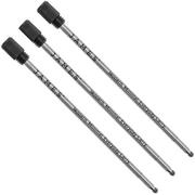 The James Brand The Stilwell D1 Ink Refill CO308903-11 Black, 3 Pack, ricarica