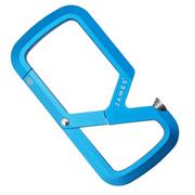 The James Brand Mehlville, Cerulean Stainless, carabiner