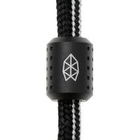 Imagem para The James Brand The Alder ES215970-10 Black Titanium, Black/BW, cordão de paracord com conta