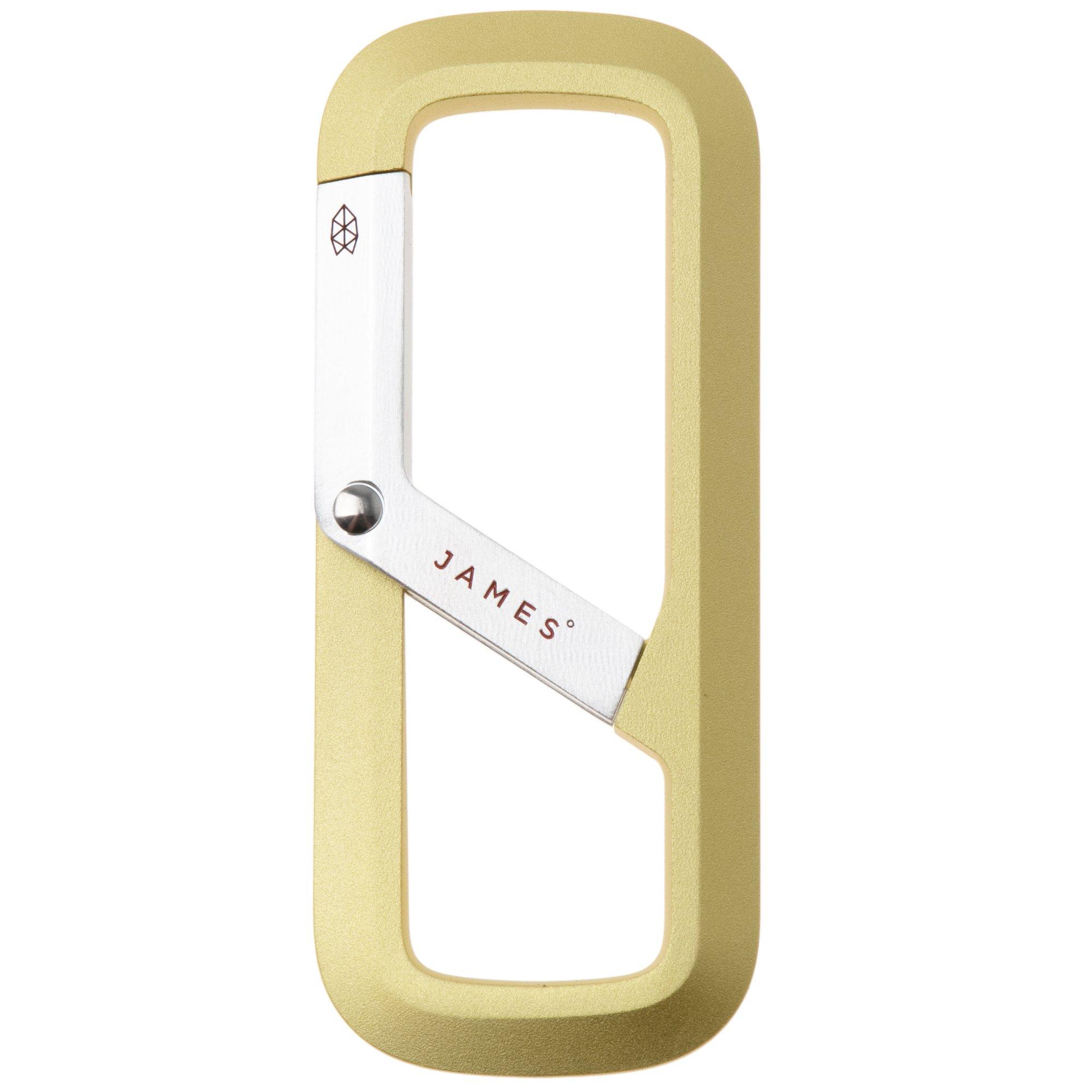The James Brand The Madison Butter, Polish ES216805-10 carabiner