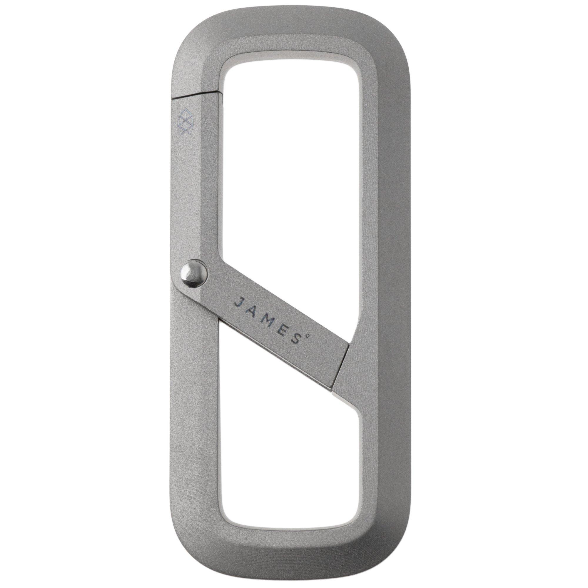 The James Brand The Madison Titanium ES216930-10 carabiner