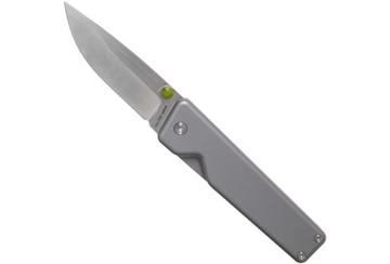 The James Brand Chapter, S35VN, titanium + satin pocket knife