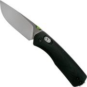 The James Brand The Carter, Black G10, canivete inoxidável KN108115-00