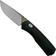 Image for The James Brand The Carter, black G10, stainless pocket knife KN108115-00