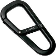 The James Brand The Hardin Black ES204910-10 carabiner