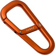 The James Brand The Hardin Orange ES204924-10 mousqueton