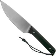 The James Brand The Hells Canyon Stainless G10 chef's knife black