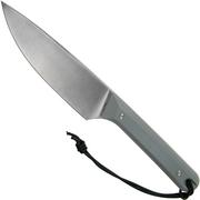 The James Brand The Hells Canyon- Primer Gray Stainless G10 cuchillo de cocina