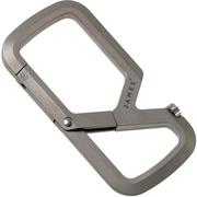 The James Brand Mehlville, titanium, carabiner