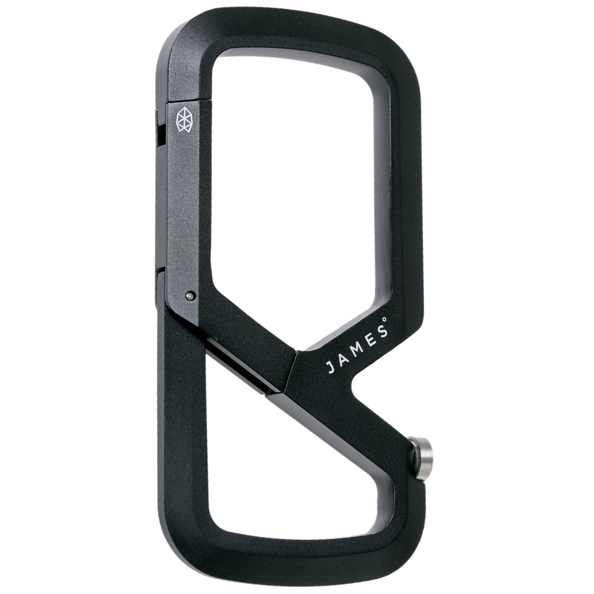 The James Brand Mehlville, black, snap hook
