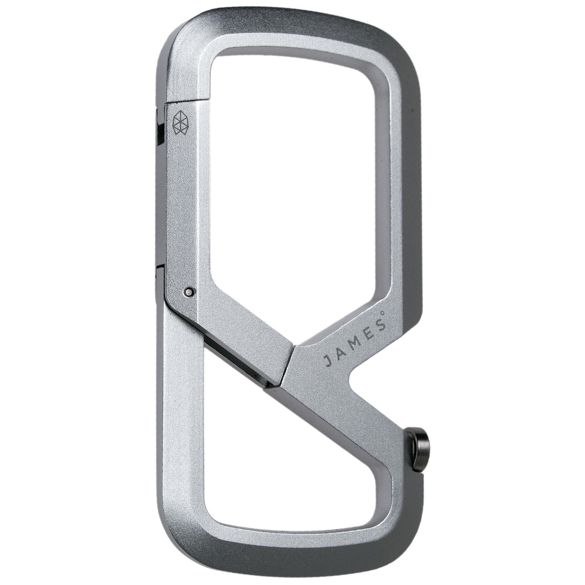 The James Brand Mehlville, silver, snap hook