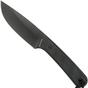 Image for The James Brand The Hell Gap black + black micarta fixed knife