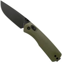 Image for The James Brand The Carter, od green G10, black pocket knife KN108119-00