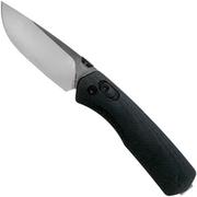 The James Brand The Carter, black micarta, stainless couteau de poche KN108143-00