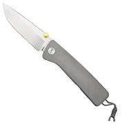 The James Brand The Barnes Grey Titanium KN114112-00 pocket knife