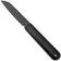 Image pour The James Brand The Wayland KN115121-00, Black CPM-S35VN, Ebony Wood couteau de poche