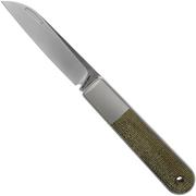 The James Brand The Wayland, OD Green Micarta, Stainless KN115127-00 Taschenmesser