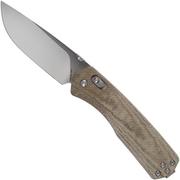 The James Brand The Carter XL, OD Green Micarta, Stainless Taschenmesser JAKN116127-00