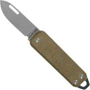 The James Brand Elko Satin + OD Green Micarta KN117127-00 pocket knife