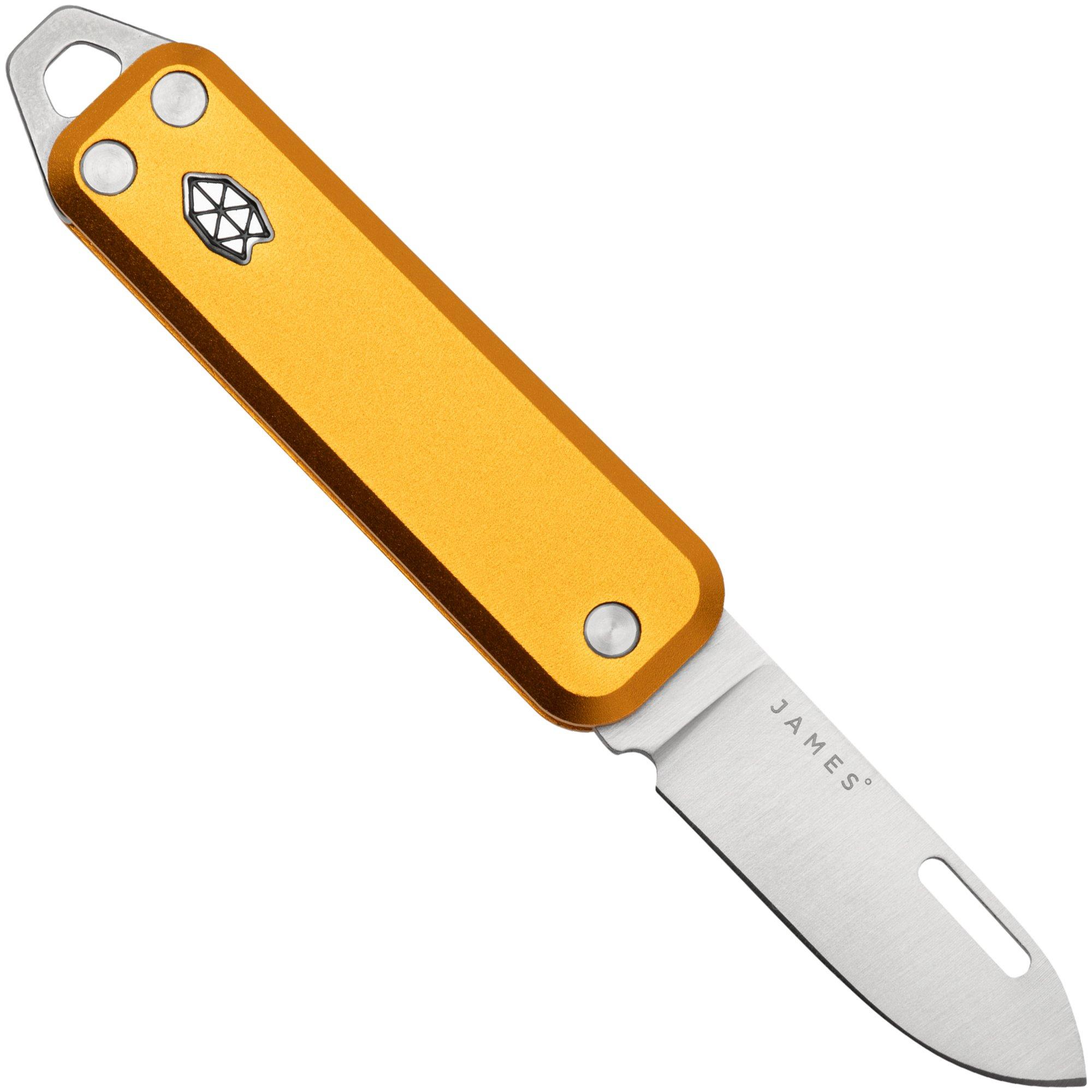 The James Brand The Elko, Canary Satin N117130-00 Taschenmesser