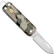 The James Brand The Elko KN117203-00 Smokey Tortoise Acetate, Stainless Steel, Knivesandtools Exclusive pocket knife