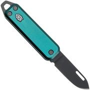 The James Brand The Elko, Emerald Aluminum, Black KN117249-00 Taschenmesser