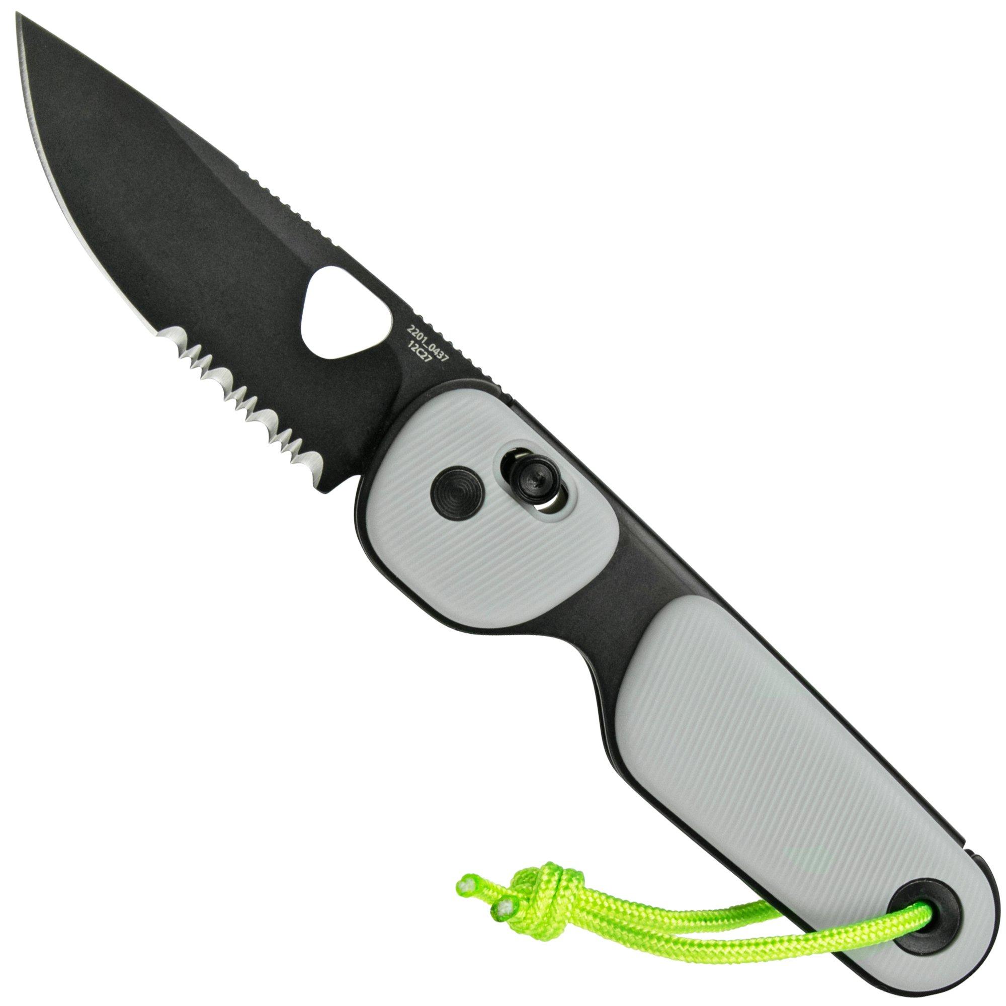 Nóż składany The James Brand The Redstone Primer Gray, Black Serrated KN118170-01