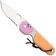 Afbeelding voor The James Brand The Redstone KN118271-01  Sherbet + Pink Haze, zakmes