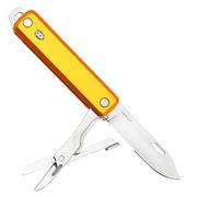 The James Brand The Ellis Scissors, Canary, Aluminum Serrated, pocket knife