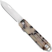 The James Brand The Ellis KN119236-00 Scissors, Desert Tortoise Eco-Acetate, pocket knife