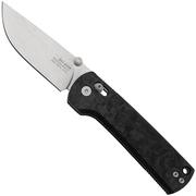 The James Brand The Kline KN120237-00 Magnacut, Marbled CarbonFiber, pocket knife
