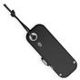 Image for The James Brand The Palmer, Black Aluminum, Black Lanyard KN121100-00 utility knife