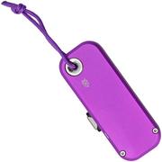 The James Brand The Palmer KN121207-00 Atomic Purple Aluminum KN121207-00, Taschenmesser