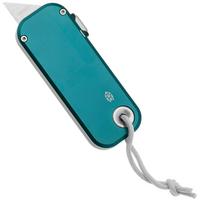 Image for The James Brand The Palmer, Emerald Aluminum, White Lanyard KN121249-00 utility knife