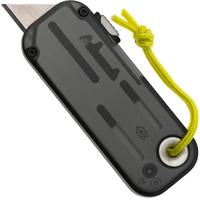 Image pour The James Brand The Palmer Clear, Charcoal, Electric Green Lanyard KN126208-00 couteau utilitaire