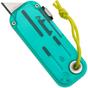 Image pour The James Brand The Palmer Clear, Turquoise, Electric Green Lanyard KN126210-00 couteau utilitaire