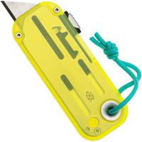 Afbeelding voor The James Brand The Palmer Clear, Electric Green, Turquoise Lanyard KN126212-00 utility mes