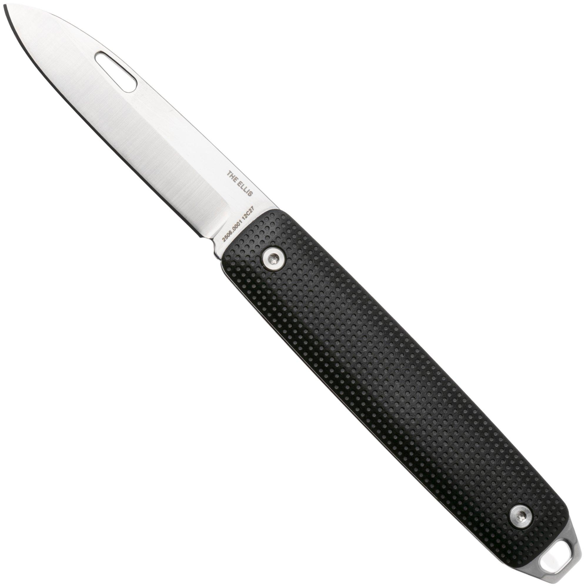 The James Brand The Ellis KN131264-00 Black Aluminum, zakmes