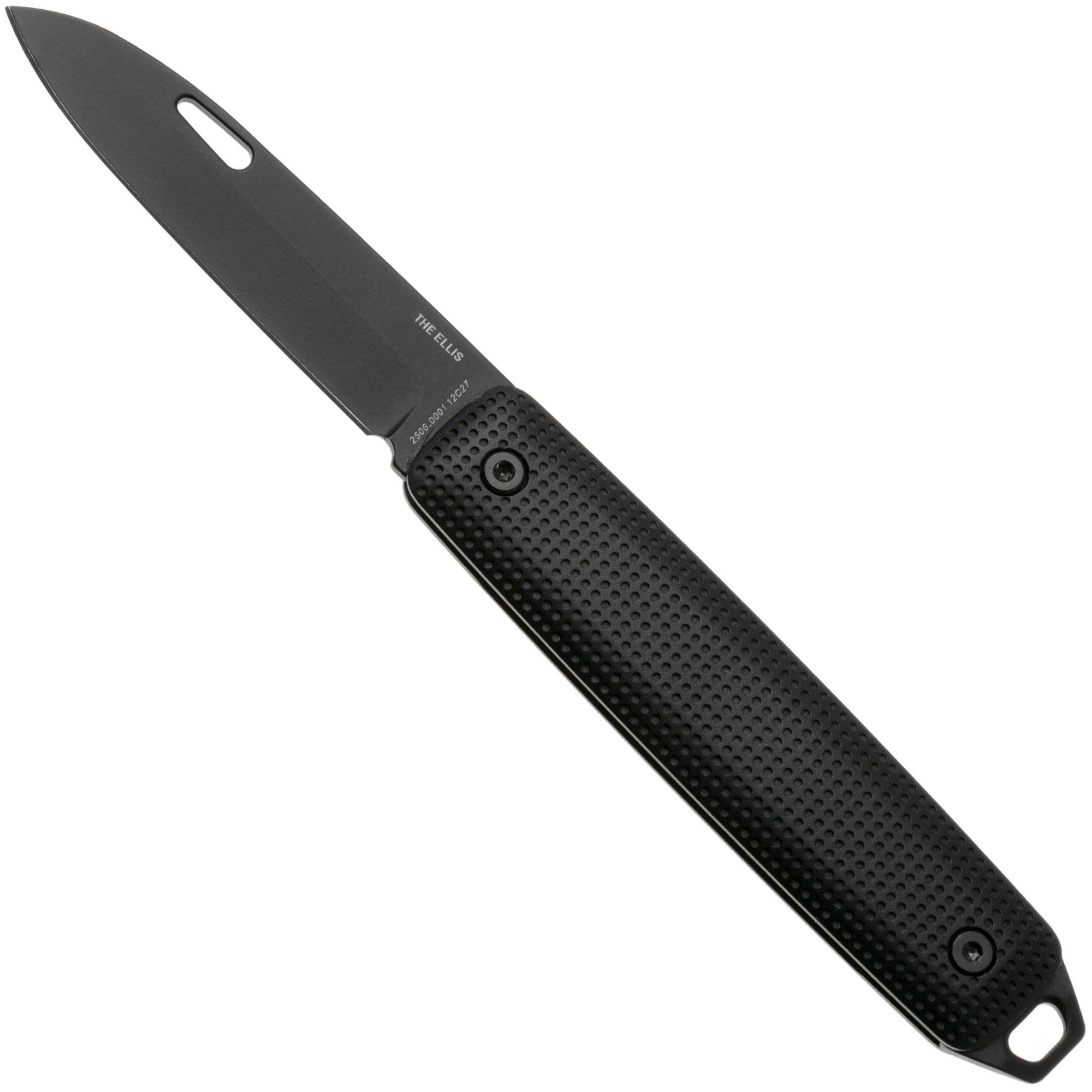 The James Brand The Ellis KN131265-00 Black 12C27, Black Aluminum, zakmes