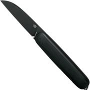 The James Brand The Pike, Black G10 couteau de poche