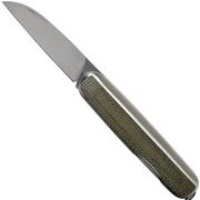 The James Brand The Pike, OD Green Micarta KN110127-00 Taschenmesser