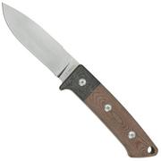 J.E. Made Loveless Hunter Carbon fibre Micarta hunting knife