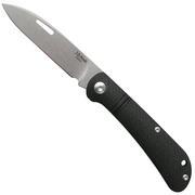 J.E. Made Zulu, Black G10, D2 coltello da tasca slipjoint 
