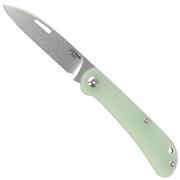 J.E. Made Zulu Jade G10, D2 slipjoint zakmes