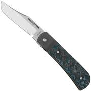 Jack Wolf The Benny THEBE-01-FC-ARCTIC Fat Carbon Arctic Storm, pocket knife