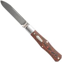 Image for Jack Wolf Coffin COFFI-01-FC-L, Satin Sandvik 14C28N, Lava Flow Fat Carbon pocket knife