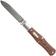 Image for Jack Wolf Coffin COFFI-01-FC-L, Satin Sandvik 14C28N, Lava Flow Fat Carbon pocket knife